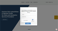 Desktop Screenshot of latentview.com